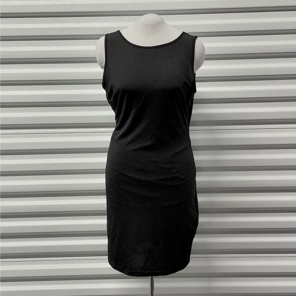 Maje Women's Little Black Dress Size 40(US Large) Stretch Quiet Luxury Mob Wife - Picture 1 of 7